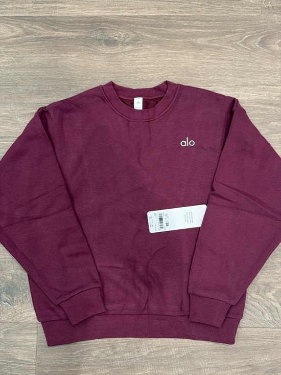 ALO Yoga Sweaters - ALO Yoga Burgundy Crewneck Sweatshirt Size Small